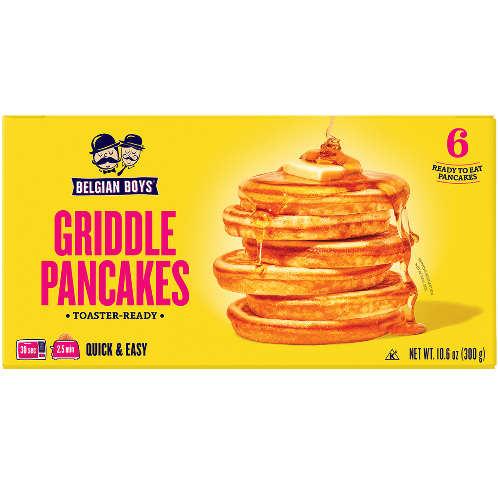 Griddle Pancakes - Belgian Boys