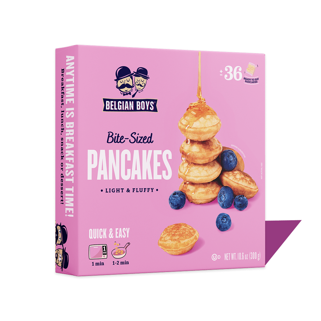 Quick and Easy Bite-Sized Pancakes Bundle | Belgian Boys