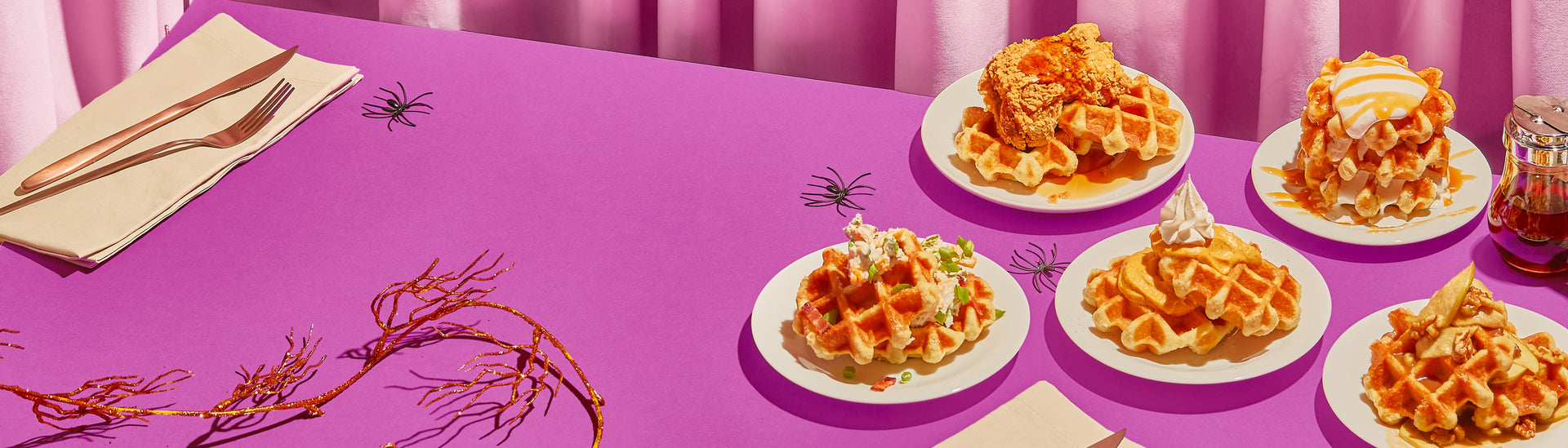 The Top 5 <br>Fall-Flavored <br>Waffle Toppings <br>of All Time