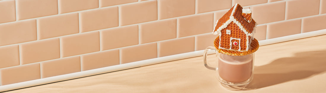 How to Build a Stroopwafel Gingerbread House