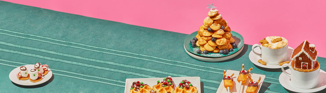 Holiday treats on a table