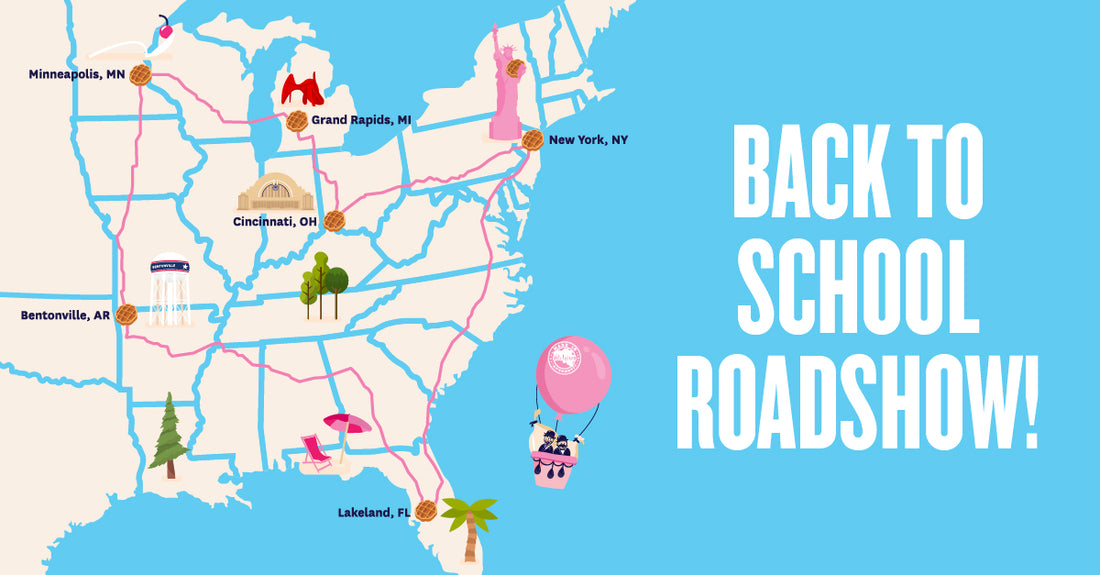 The Belgian Boys Back to School Roadshow!