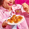 Bite-Sized Belgian Chocolate Chips Pancakes