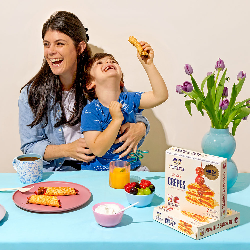 Quick and Easy Original Crepes Belgian Boys