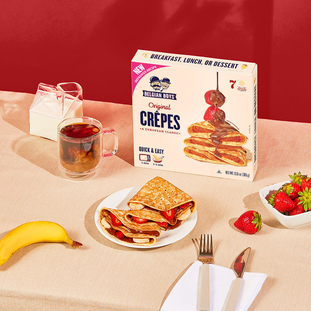 Quick and Easy Original Crepes Belgian Boys