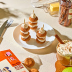 Bite-Sized Pumpkin Spiced Pancakes
