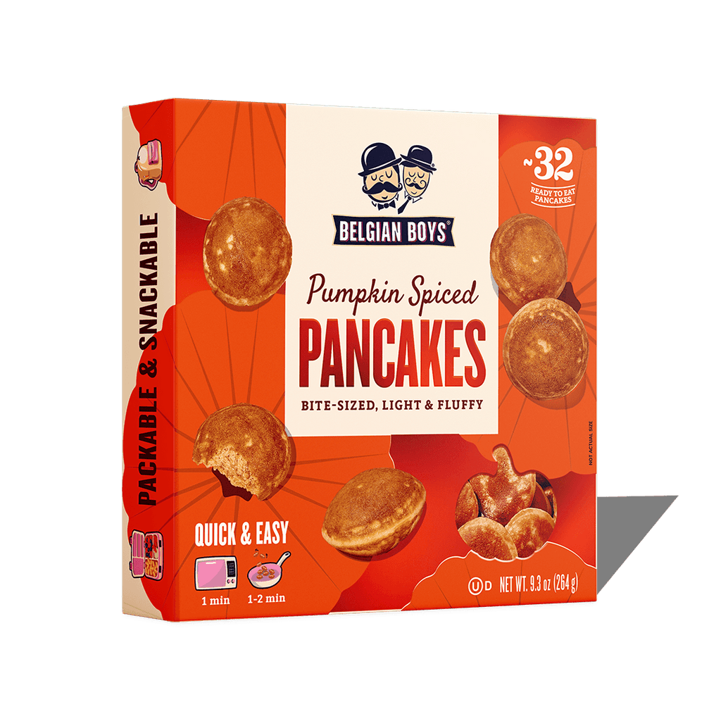 Bite-Sized Pumpkin Spiced Pancakes