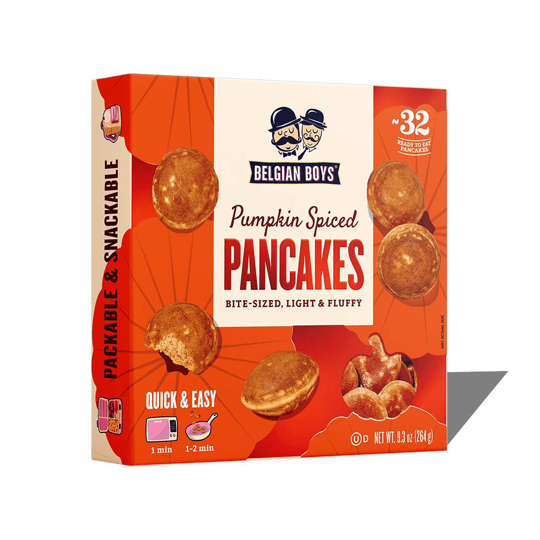 Bite-Sized Pumpkin Spiced Pancakes