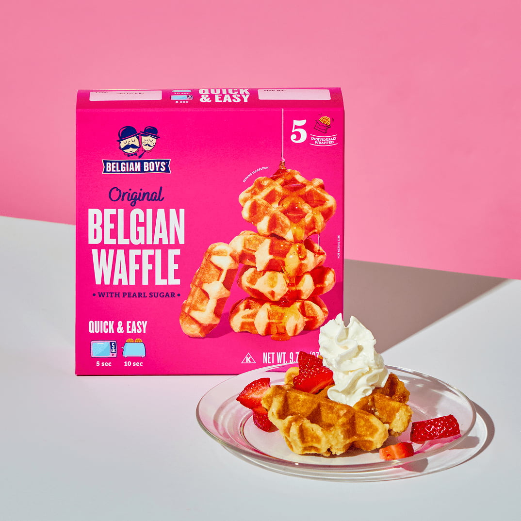 Original Belgian Waffle - Packable and snackable | Belgian Boys